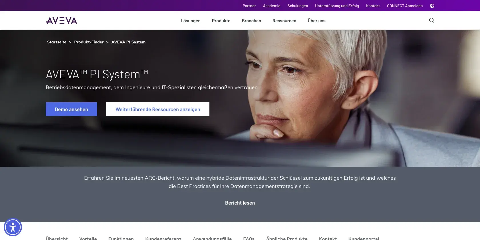 AVEVA Screenshot