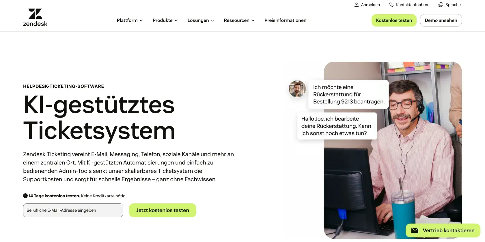 Zendesk Screenshot