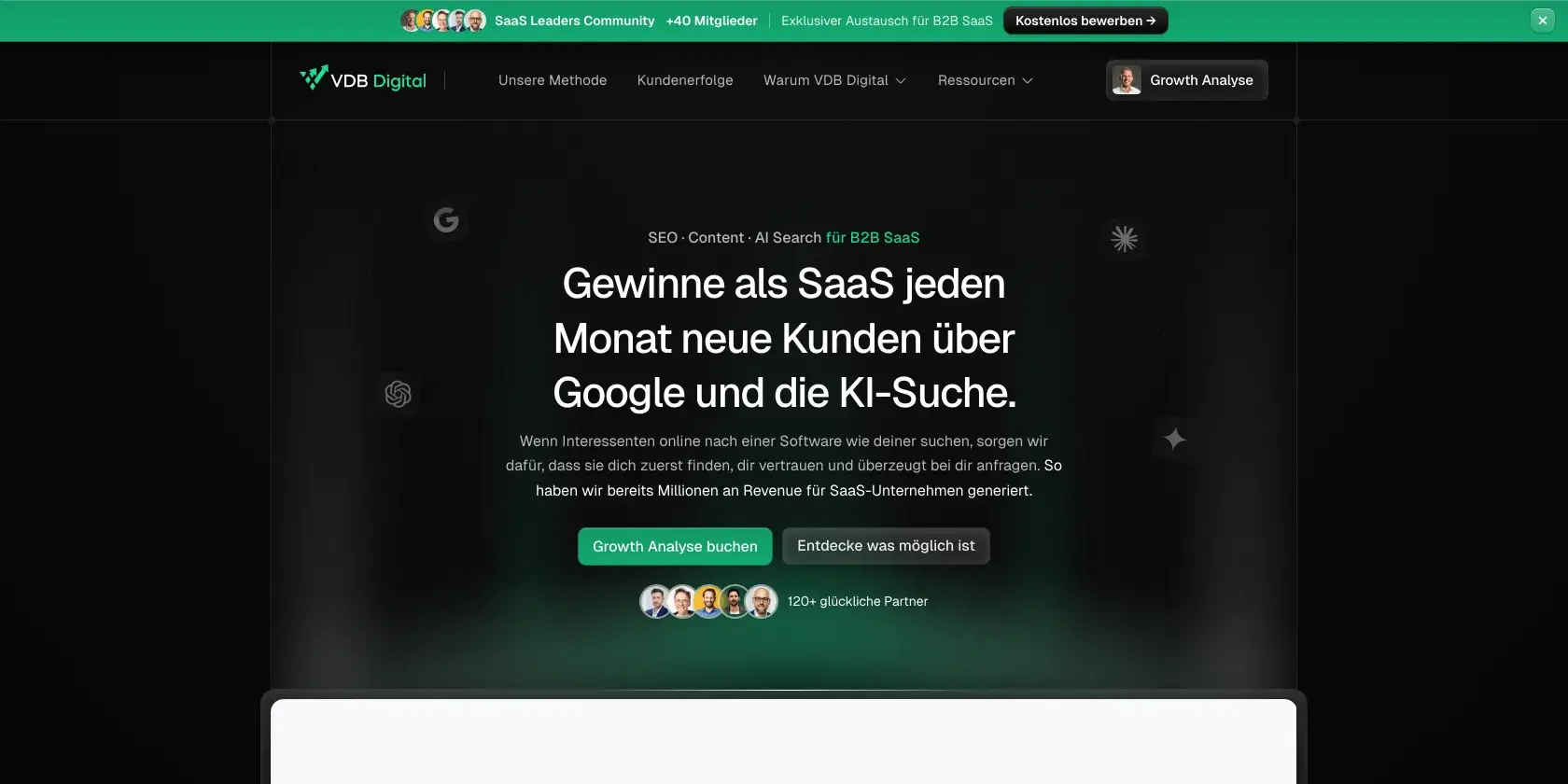 VDB Digital Screenshot