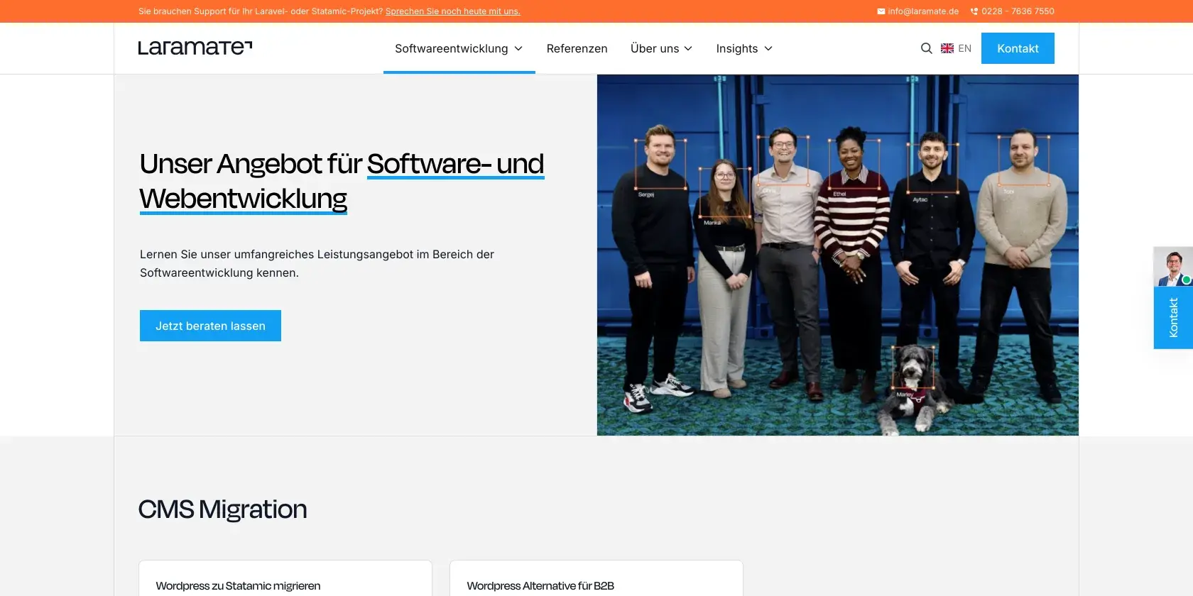 Laramate Screenshot