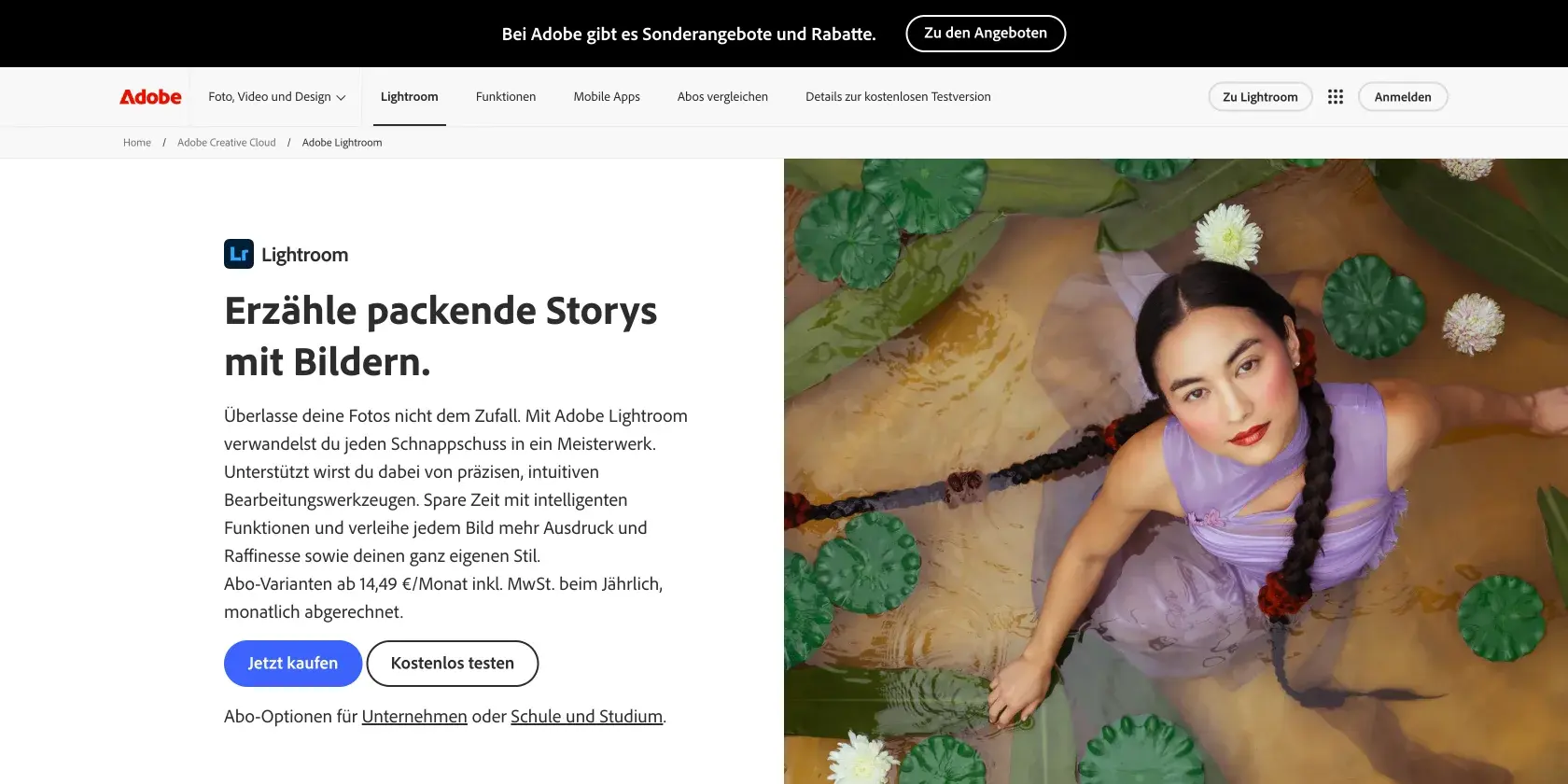 Adobe Lightroom Screenshot