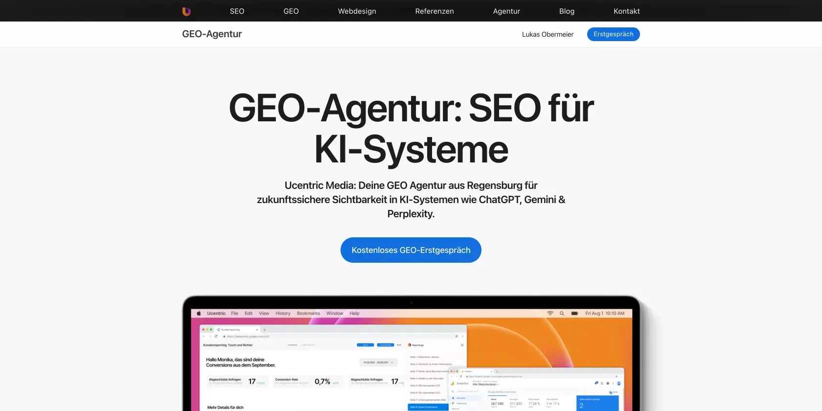Ucentric Media Screenshot