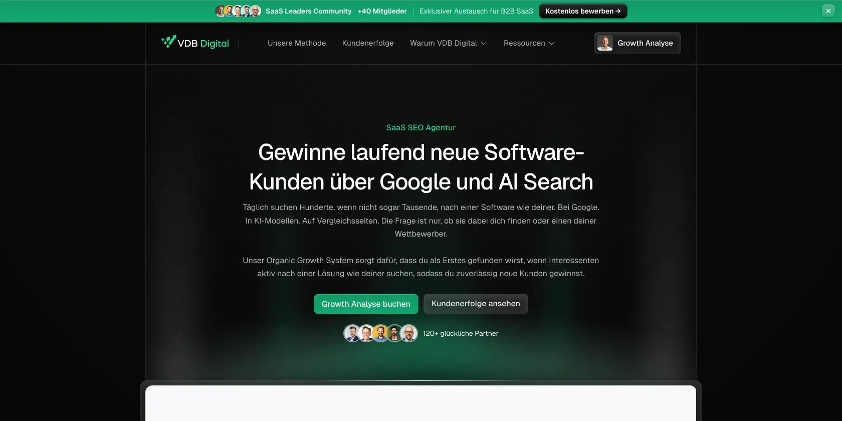 VDB Digital Screenshot