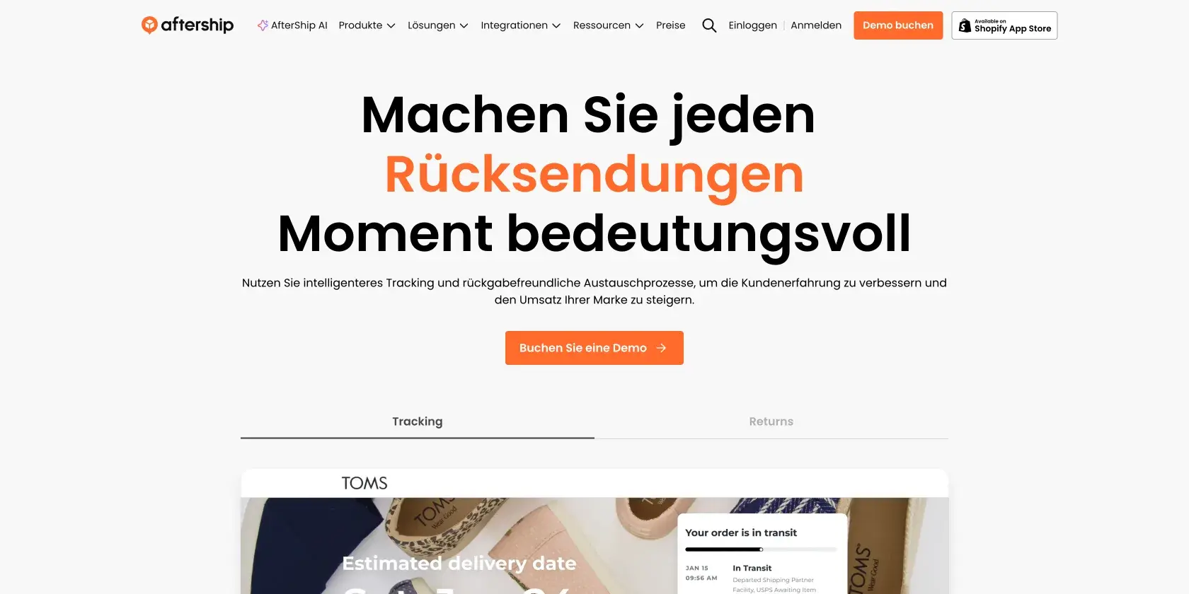 AfterShip Screenshot