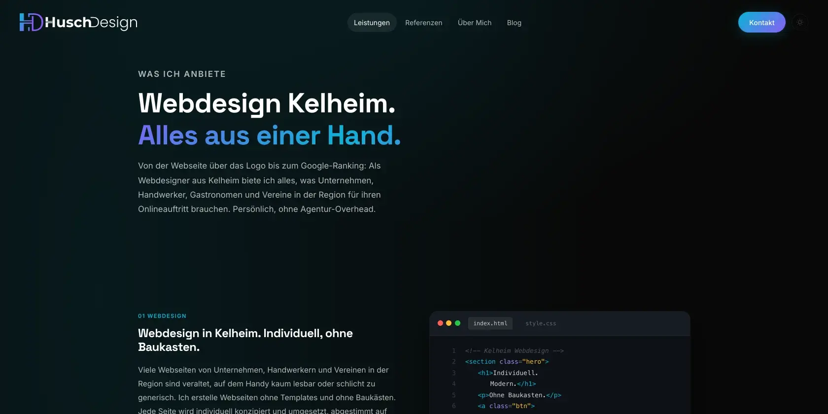 HuschDesign Screenshot