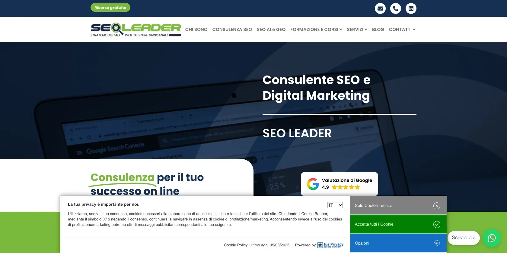 SEO Leader Screenshot