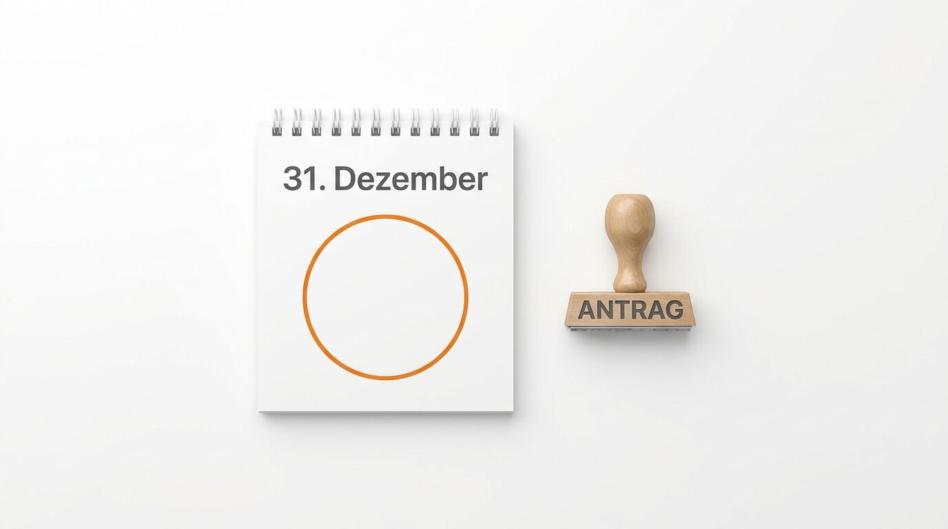 Ein Kalenderblatt mit dem Datum