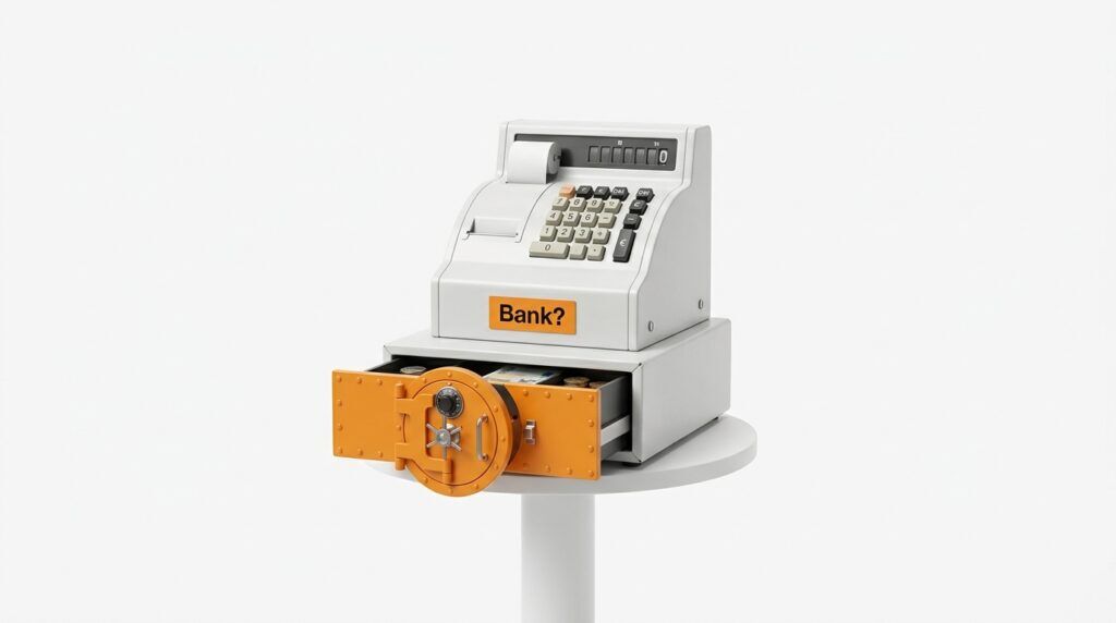 Ist Block noch ein Kassenhersteller oder schon eine Bank?