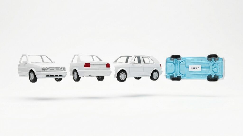 Mercedes will Autos der 2030er-Jahre aus vier Modulen statt auf Plattformen bauen