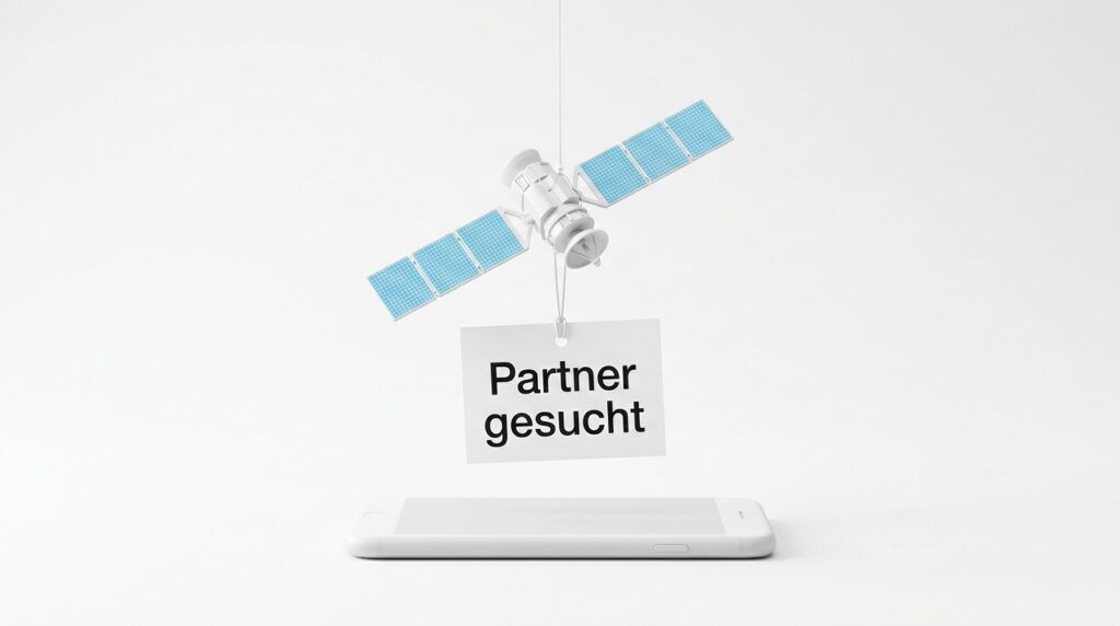 Satellitenfunk fürs Handy: Telekom, Vodafone, Orange und Telefónica prüfen ein gemeinsames Gebot