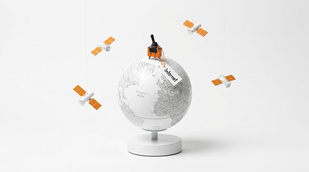 Wem gehört das Internet aus dem All?