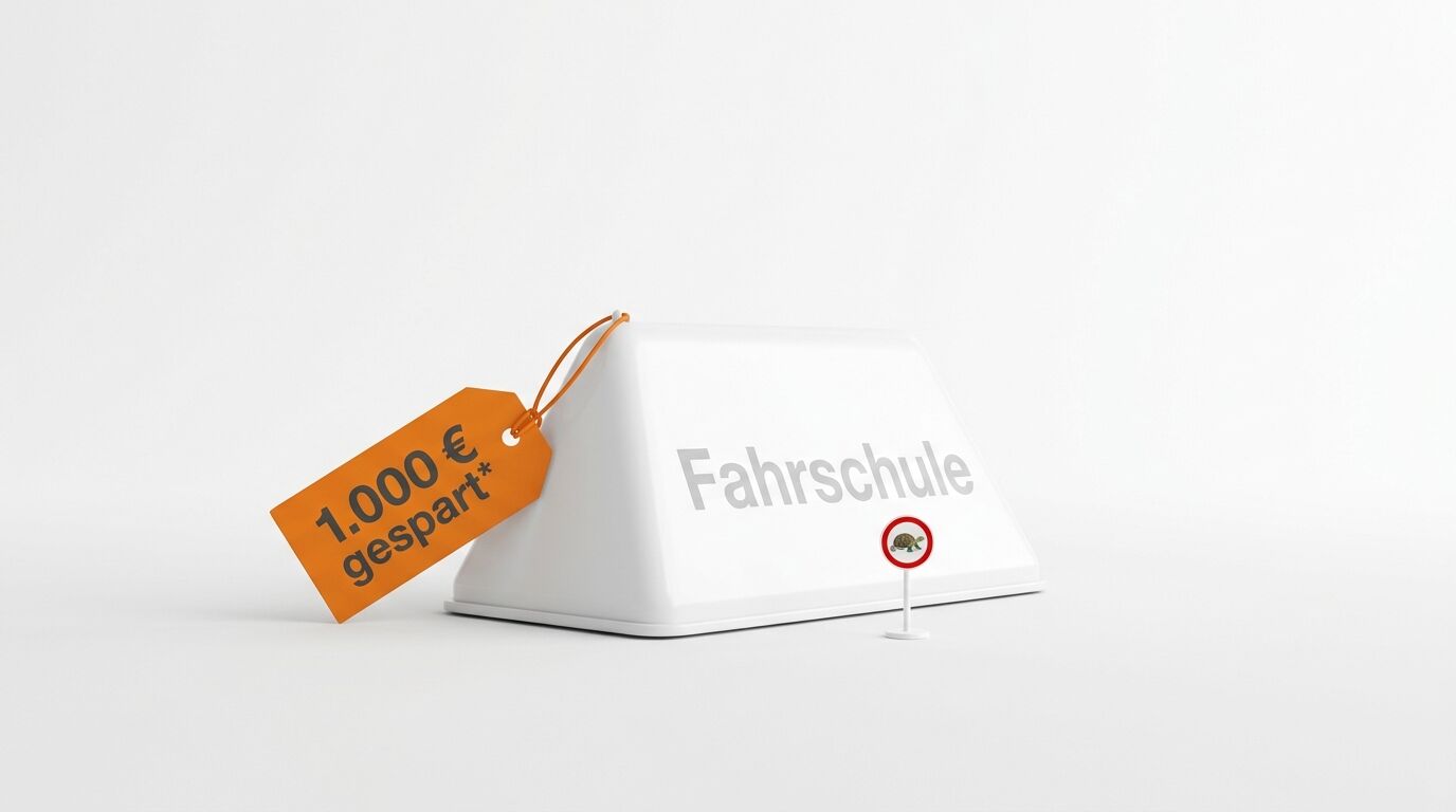 Fahrschul-Schild, Preisanhänger