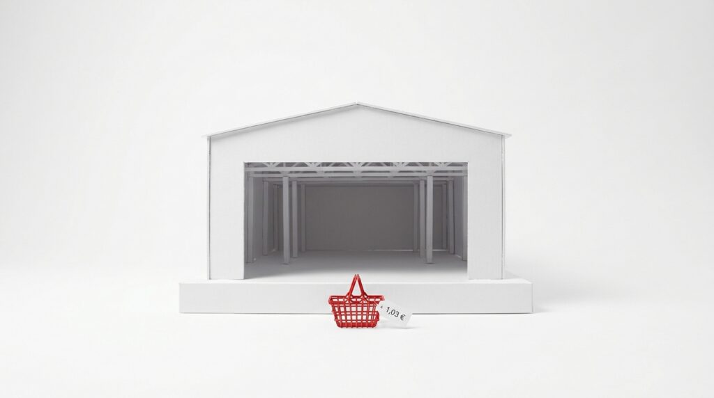 Wie verdient Kaufland Geld, wenn die Großfläche schrumpft?